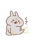 自由なうさぎ usamusiのスタンプ23（個別スタンプ：23）