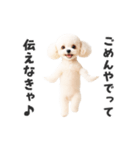 関西弁♡エッホエッホプードル（個別スタンプ：9）