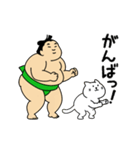 動くおすもうちゃん【アツい日も使える】（個別スタンプ：10）
