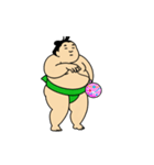 動くおすもうちゃん【アツい日も使える】（個別スタンプ：13）