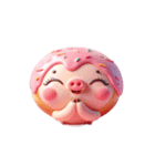 いちご味のぶた自前の甘さ（個別スタンプ：28）
