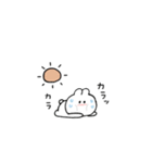 うさぎのきもち。〜私と夏〜（個別スタンプ：19）