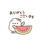 ❤️うごく！夏のトリボン（個別スタンプ：14）