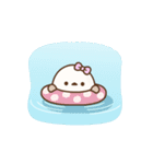 ❤️うごく！夏のトリボン（個別スタンプ：17）