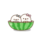 ❤️うごく！夏のトリボン（個別スタンプ：19）