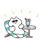 夏を過ごすねこ リメイク版（個別スタンプ：9）