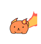 炎リス（個別スタンプ：5）