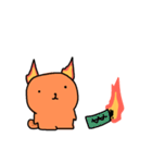 炎リス（個別スタンプ：18）