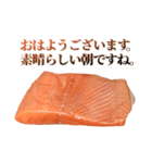 敬語サーモン（個別スタンプ：2）