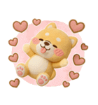 [3D]使える❤️いやしばいぬ❤️柴犬/敬語（個別スタンプ：19）