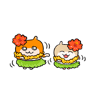 夏だ！クソハム＆コビハムちゃん（中国語）（個別スタンプ：8）