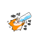 夏だ！クソハム＆コビハムちゃん（中国語）（個別スタンプ：24）