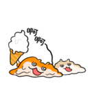 夏だ！クソハム＆コビハムちゃん（中国語）（個別スタンプ：31）