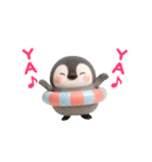 ふんわりペンちゃんの夏 3D（繁体字）（個別スタンプ：20）