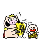 ブタきんぐとチキぱん  新キャラ登場！（個別スタンプ：29）