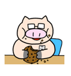 ブタきんぐとチキぱん  新キャラ登場！（個別スタンプ：34）