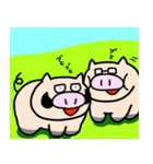 ブタきんぐとチキぱん  新キャラ登場！（個別スタンプ：39）