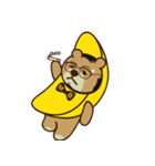 アスティルホテル クマ バナナ 第9弾（個別スタンプ：3）