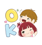 小さい女の子ルベスちゃん 12 夏の日（個別スタンプ：6）