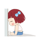小さい女の子ルベスちゃん 12 夏の日（個別スタンプ：22）