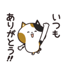 ニャンズのかなり使える【感謝】（個別スタンプ：5）