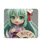 精霊みなみちゃんは助けられたい（個別スタンプ：6）