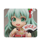 情緒の激しいみなみちゃんスタンプ（個別スタンプ：1）