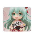 情緒の激しいみなみちゃんスタンプ（個別スタンプ：2）