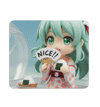 情緒の激しいみなみちゃんスタンプ（個別スタンプ：5）