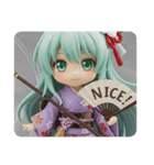 いっぱい肯定みなみちゃんカプセルトイ（個別スタンプ：1）