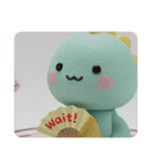 もふもふきょうりゅうカプセルトイ(四角型)（個別スタンプ：4）