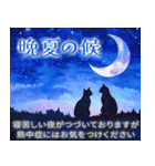 暑中見舞い♡夏のご挨拶♡候文（個別スタンプ：30）