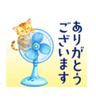 暑中見舞い♡夏のご挨拶♡候文（個別スタンプ：33）