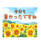 暑中見舞い♡夏のご挨拶♡候文（個別スタンプ：38）