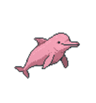 海洋生物たちのドット絵（個別スタンプ：25）