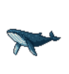 海洋生物たちのドット絵（個別スタンプ：27）