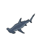 海洋生物たちのドット絵（個別スタンプ：38）
