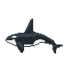 海洋生物たちのドット絵（個別スタンプ：39）
