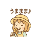 はちみつガールのほのぼの蜜日和（個別スタンプ：16）