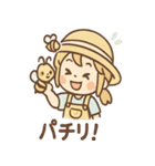 はちみつガールのほのぼの蜜日和（個別スタンプ：22）