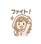 もこもこパジャマうさぎガール（個別スタンプ：40）
