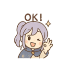 星空ガールのルナ見参（個別スタンプ：19）