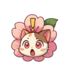 桜にゃん④表情（個別スタンプ：11）