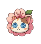 桜にゃん④表情（個別スタンプ：12）