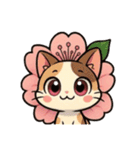 桜にゃん④表情（個別スタンプ：13）