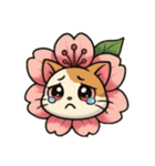 桜にゃん④表情（個別スタンプ：35）