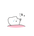 ゆるい歯たちの日常。（個別スタンプ：14）