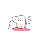 ゆるい歯たちの日常。（個別スタンプ：38）
