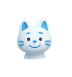 AI あおいねこスタンプ①（個別スタンプ：14）