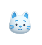 AI あおいねこスタンプ①（個別スタンプ：21）